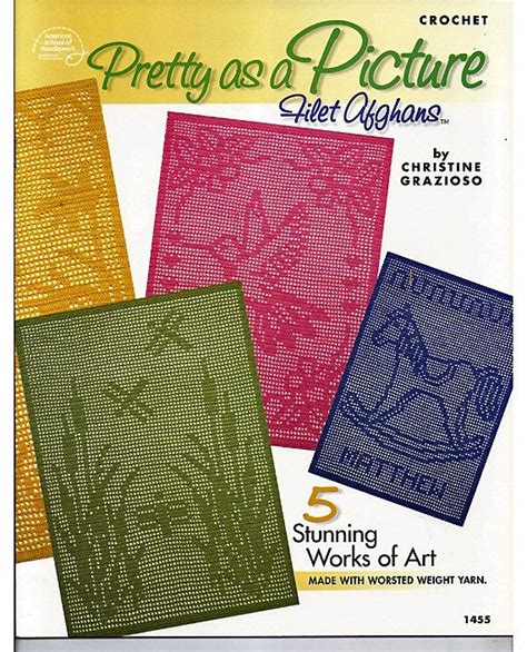 pretty as a picture filet afghans Kindle Editon