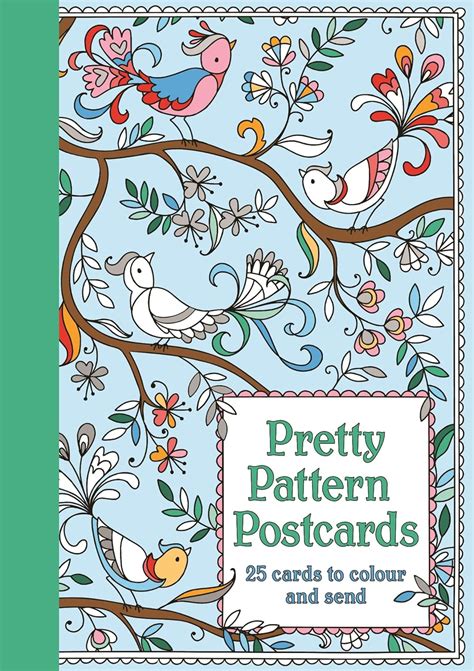 pretty pattern postcards PDF