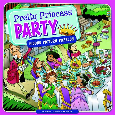 pretty princess party hidden picture puzzles seek it out Reader