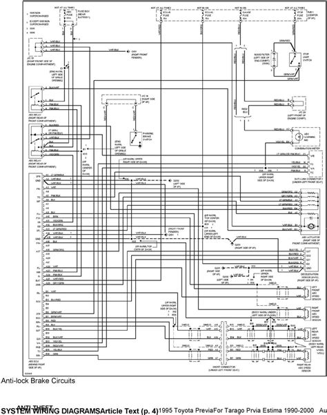previa audio system wiring diagram Reader