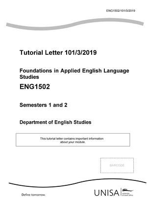 previous exam papers for eng 1502 PDF