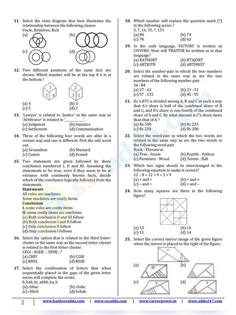 previous year question paper of ssc cgl Reader