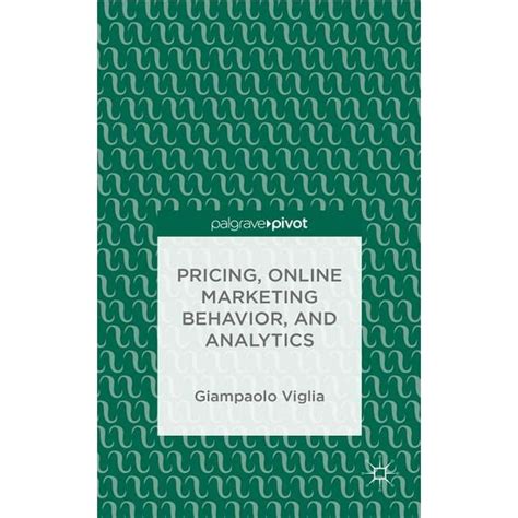 pricing online marketing behavior and analytics Reader