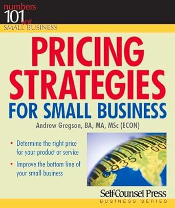 pricing strategies for small business 101 for small business Doc