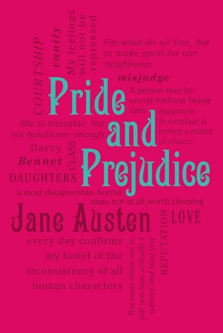 pride and prejudice word cloud classics Kindle Editon