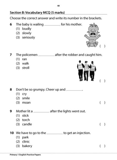 primary 1 exam papers PDF