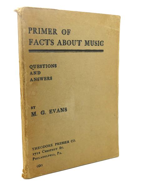 primer of facts about music questions and answers Kindle Editon