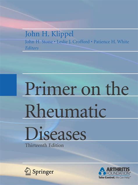 primer on the rheumatic diseases primer on rheumatic diseases klippel PDF