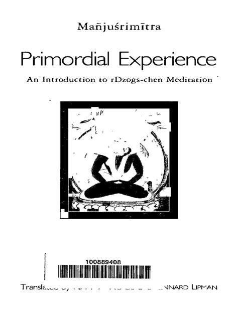 primordial experience an introduction to rdzogs chen meditation Epub