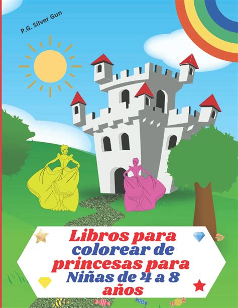 princesa para ninos libro para colorear Kindle Editon