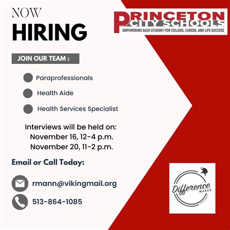 princeton township jobs