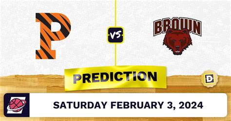 princeton vs brown prediction