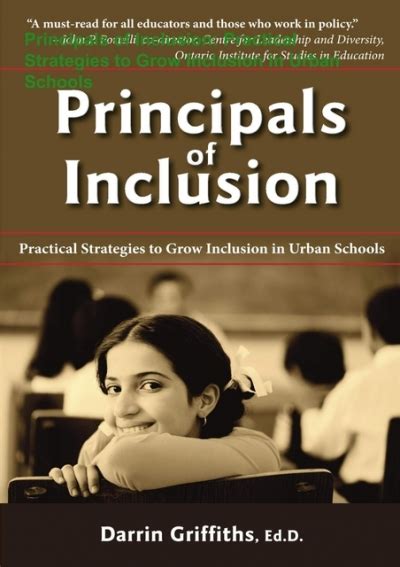 principals of inclusion practical strategies to grow inclusion in urban schools Epub