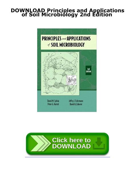 principles and applications of soil microbiology 2nd edition Reader
