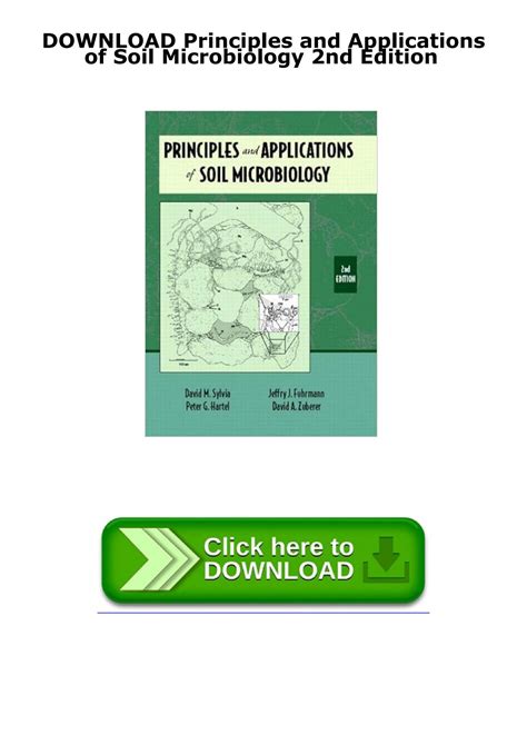 principles and applications of soil microbiology 2nd edition Reader