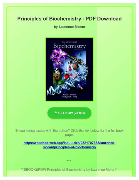 principles biochemistry edition laurence moran Ebook Reader