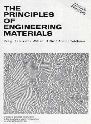 principles engineering materials craig barrett PDF