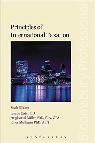 principles international taxation third edition Ebook PDF