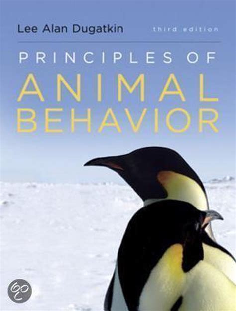 principles of animal behavior 3rd edition Ebook Epub