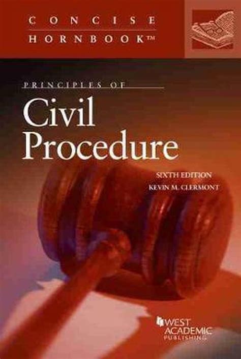 principles of civil procedure concise hornbook series Kindle Editon