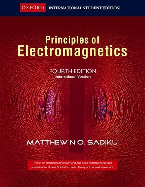 principles of electromagnetics sadiku 4th edition Doc