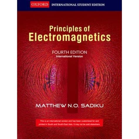 principles of electromagnetics sadiku 4th edition Doc