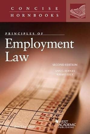 principles of employment law concise hornbook series Doc