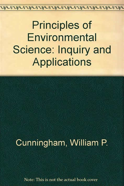 principles of environmental science inquiry and applications Doc