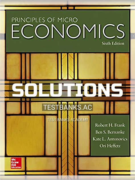 principles of microeconomics 6th edition solution Reader