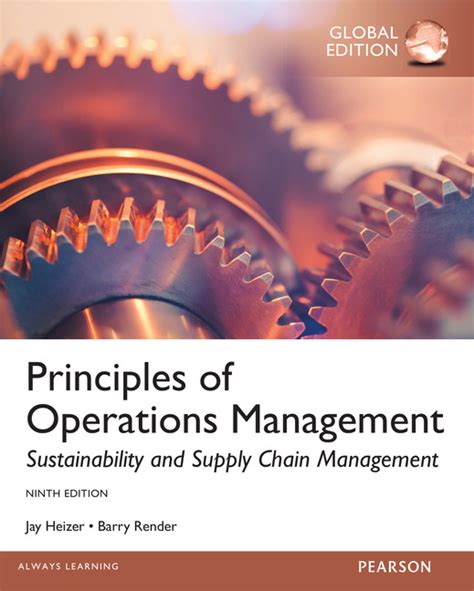 principles of operations management 9th edition Ebook Kindle Editon