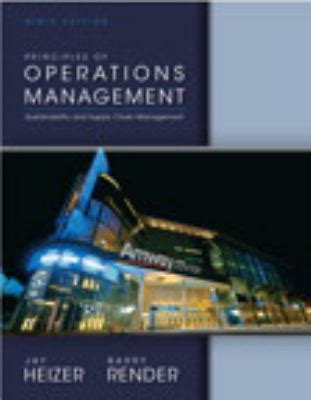 principles of operations management 9th edition pdf Doc