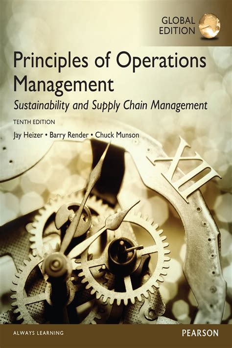 principles of operations management heizer pdf Kindle Editon