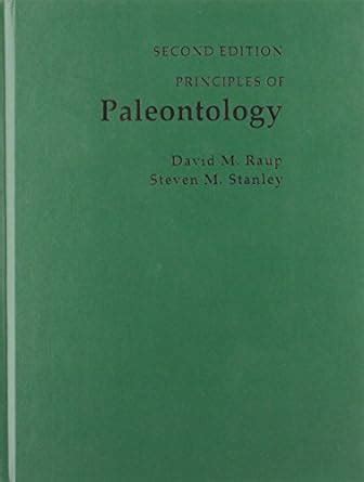 principles of paleontology second edition Reader