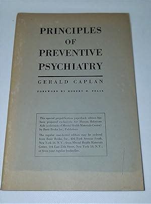 principles of preventive psychiatry foreword by robert h felix PDF