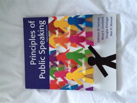 principles of public speaking 18th edition Doc