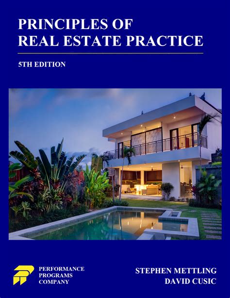 principles of real estate practice Ebook Epub
