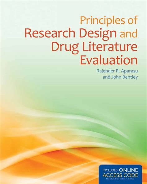 principles of research design and drug literature evaluation Doc