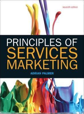 principles of services marketing pdf by adrian palmer PDF