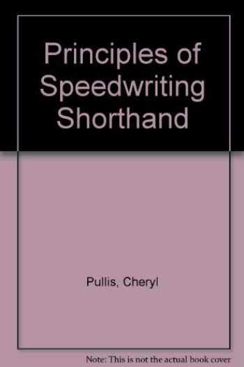 principles of speedwriting shorthand PDF