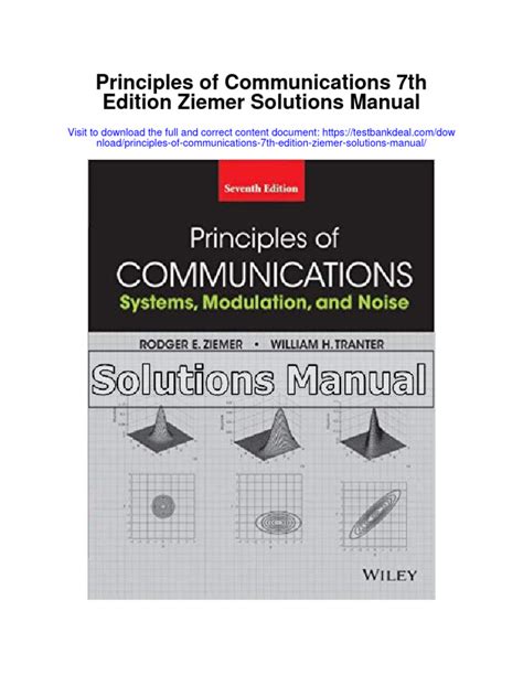principles-of-communication-ziemer-solution-manual-6th Ebook Reader