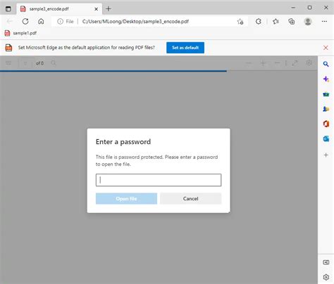 print password protected pdf PDF