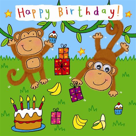 printable birthday cards for kids Kindle Editon