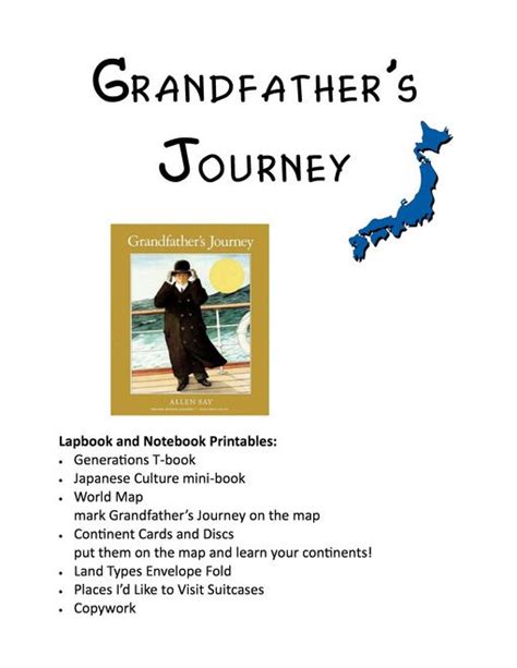 printable book grandfathers journey Reader