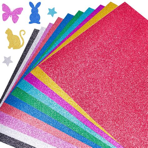 Printable Glitter Sticker Paper