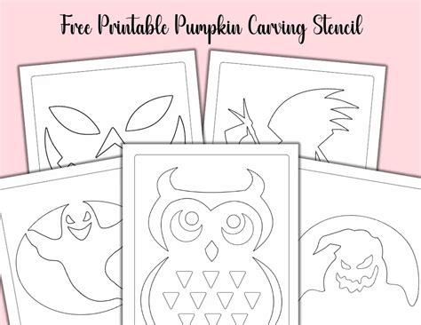 Printable Stencil For Pumpkin Carving