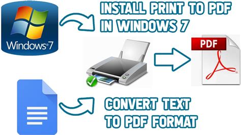 printing to pdf windows 7 Doc