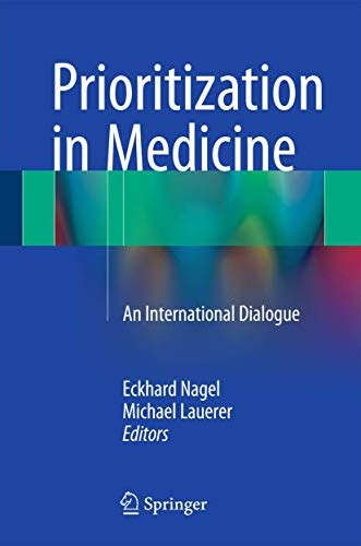 prioritization medicine international eckhard nagel Epub