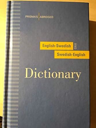 prismas swedish english dictionary swedish and english edition Kindle Editon