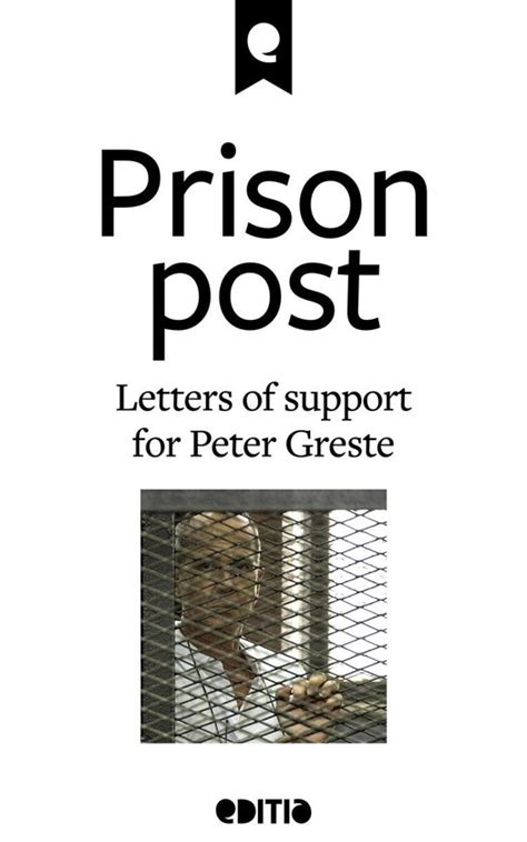 prison post letters of support for peter greste PDF