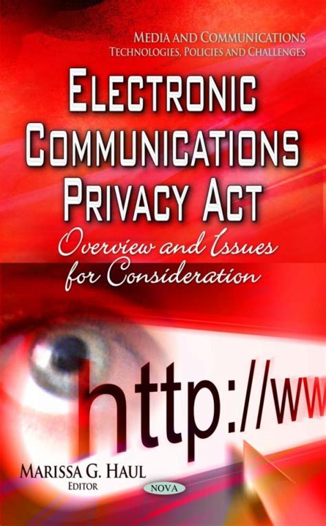 privacy an overview of the electronic communications privacy act Epub